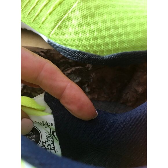 Mens Nike Venom Academy TF Football Boots/shoes Neon Yellow Sneakers Size 6 - Picture 10 of 11